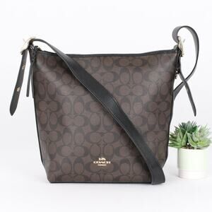 Coach Val Duffle Bag In Signature Canvas